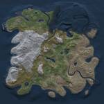 Thumbnail Rust Map: Procedural Map, Size: 4000, Seed: 21354888, 15 Monuments