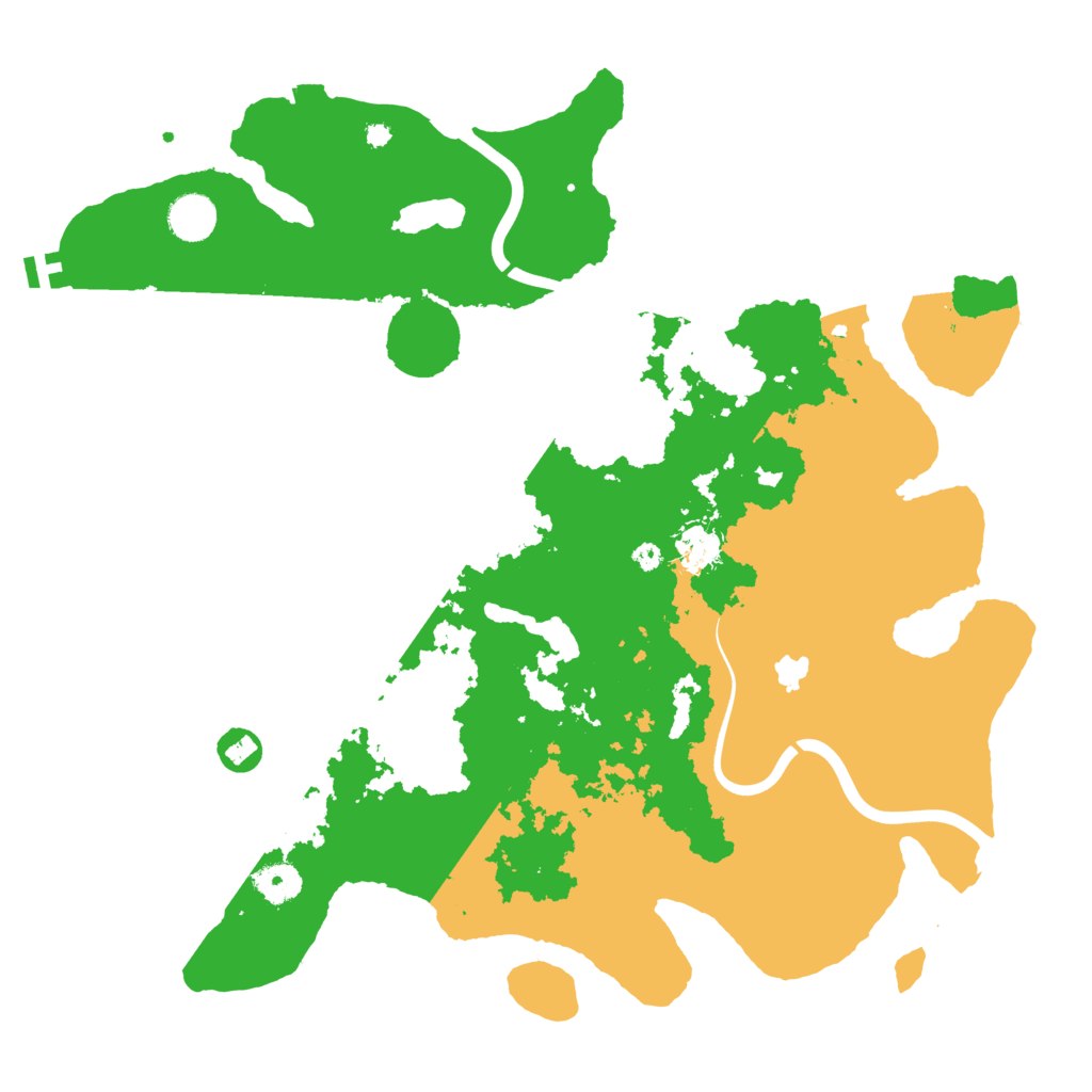 Biome Rust Map: Procedural Map, Size: 4000, Seed: 21354888