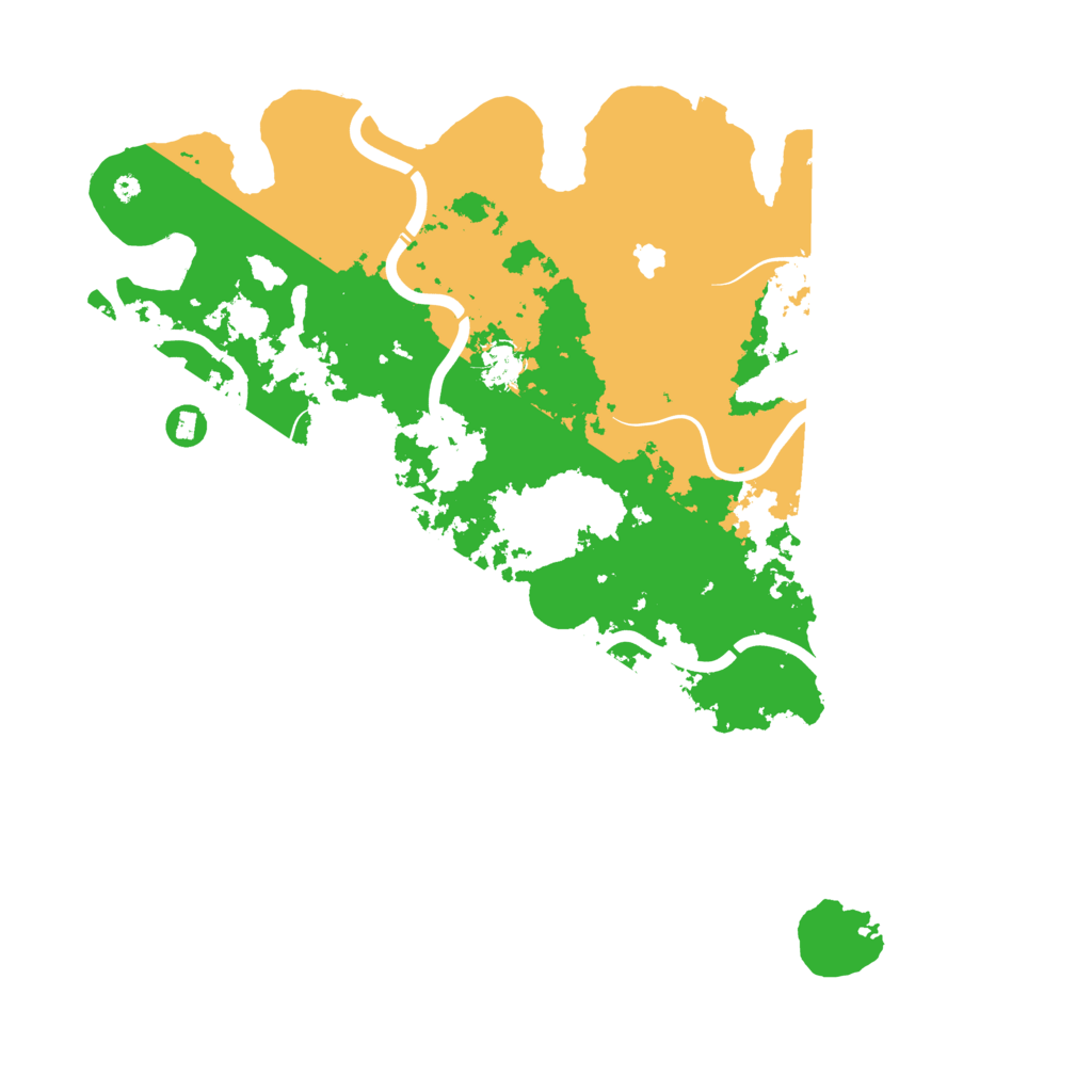 Biome Rust Map: Procedural Map, Size: 4250, Seed: 8052025