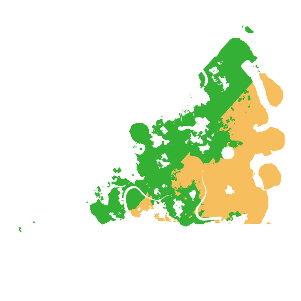 Biome Rust Map: Procedural Map, Size: 4250, Seed: 357428768