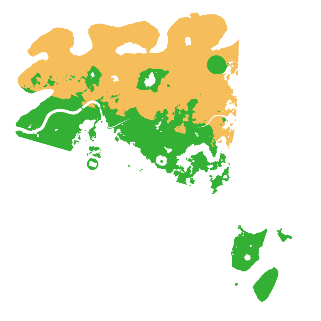Biome Rust Map: Procedural Map, Size: 4500, Seed: 8965078
