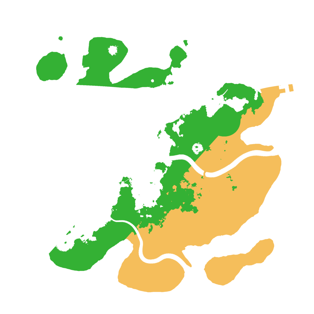 Biome Rust Map: Procedural Map, Size: 3000, Seed: 8123075
