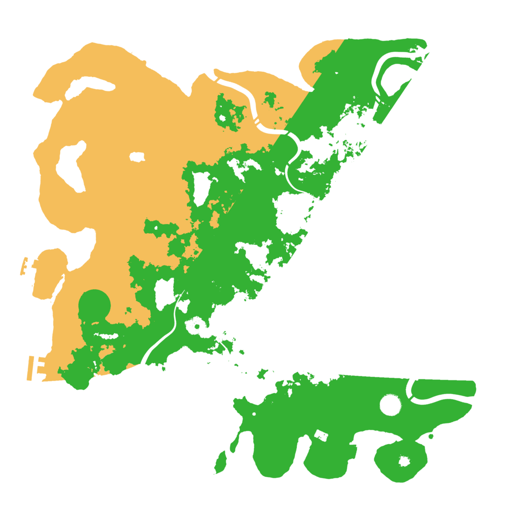 Biome Rust Map: Procedural Map, Size: 4250, Seed: 1993985433