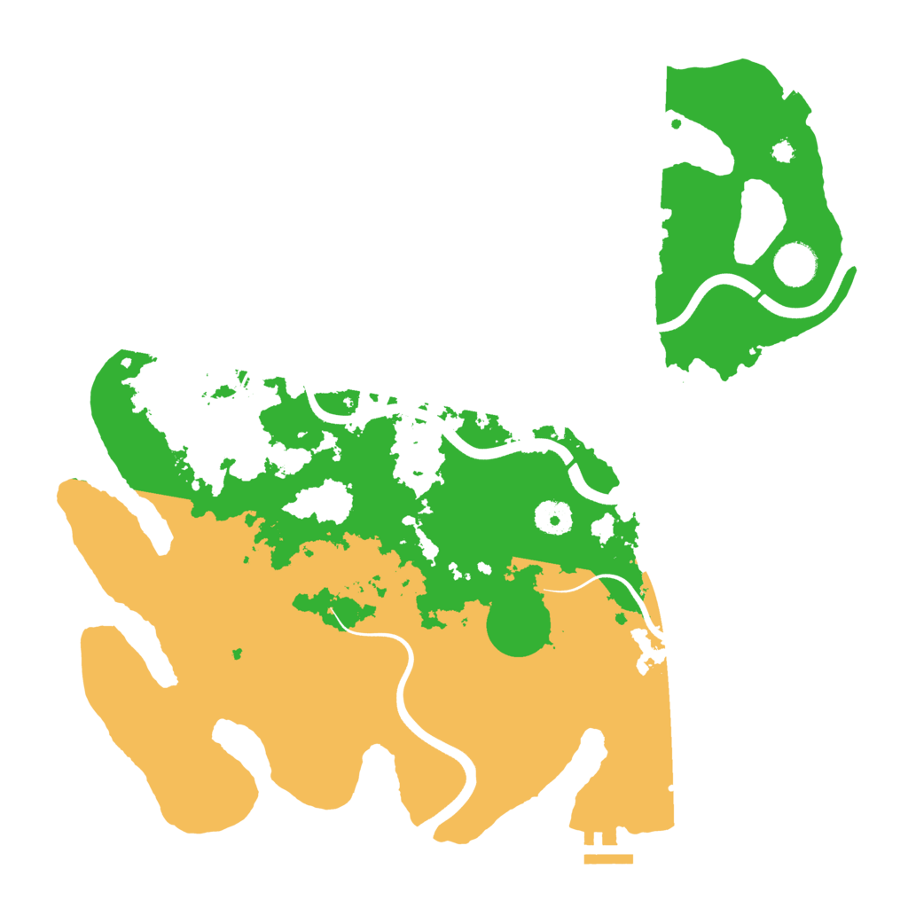 Biome Rust Map: Procedural Map, Size: 3750, Seed: 14584