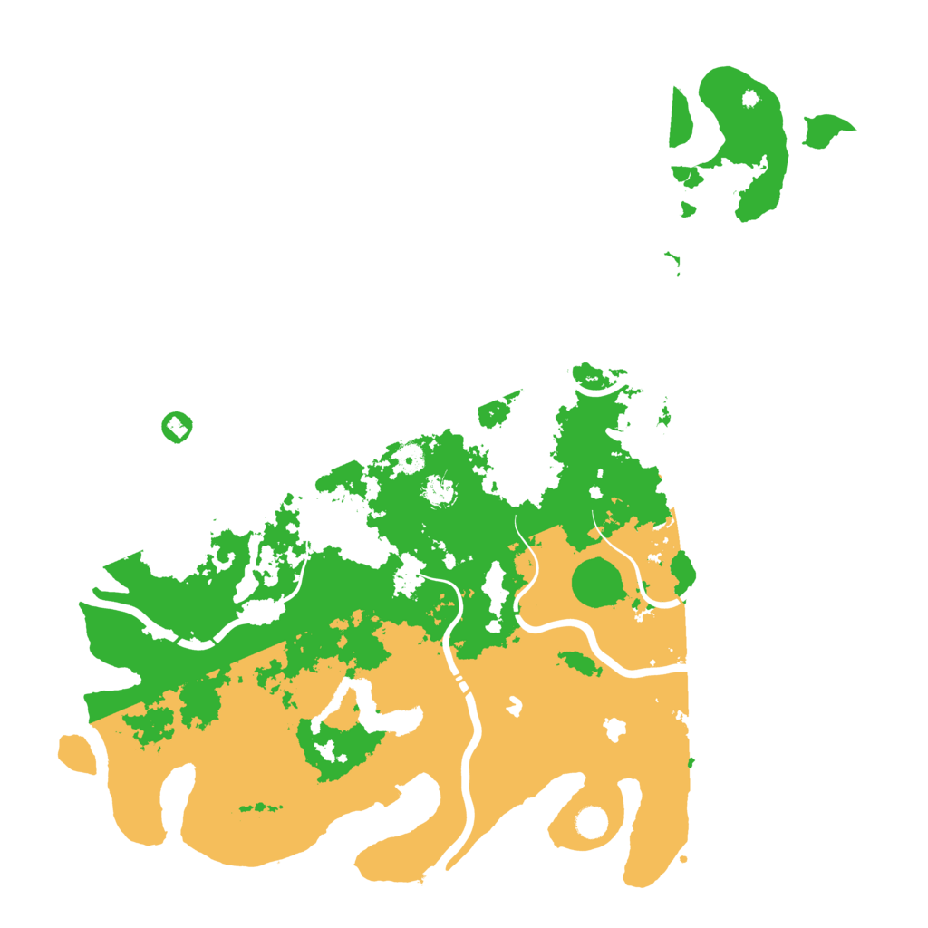 Biome Rust Map: Procedural Map, Size: 5000, Seed: 27119049