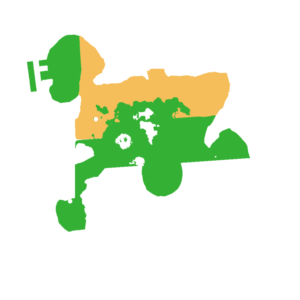 Biome Rust Map: Procedural Map, Size: 2000, Seed: 11141836