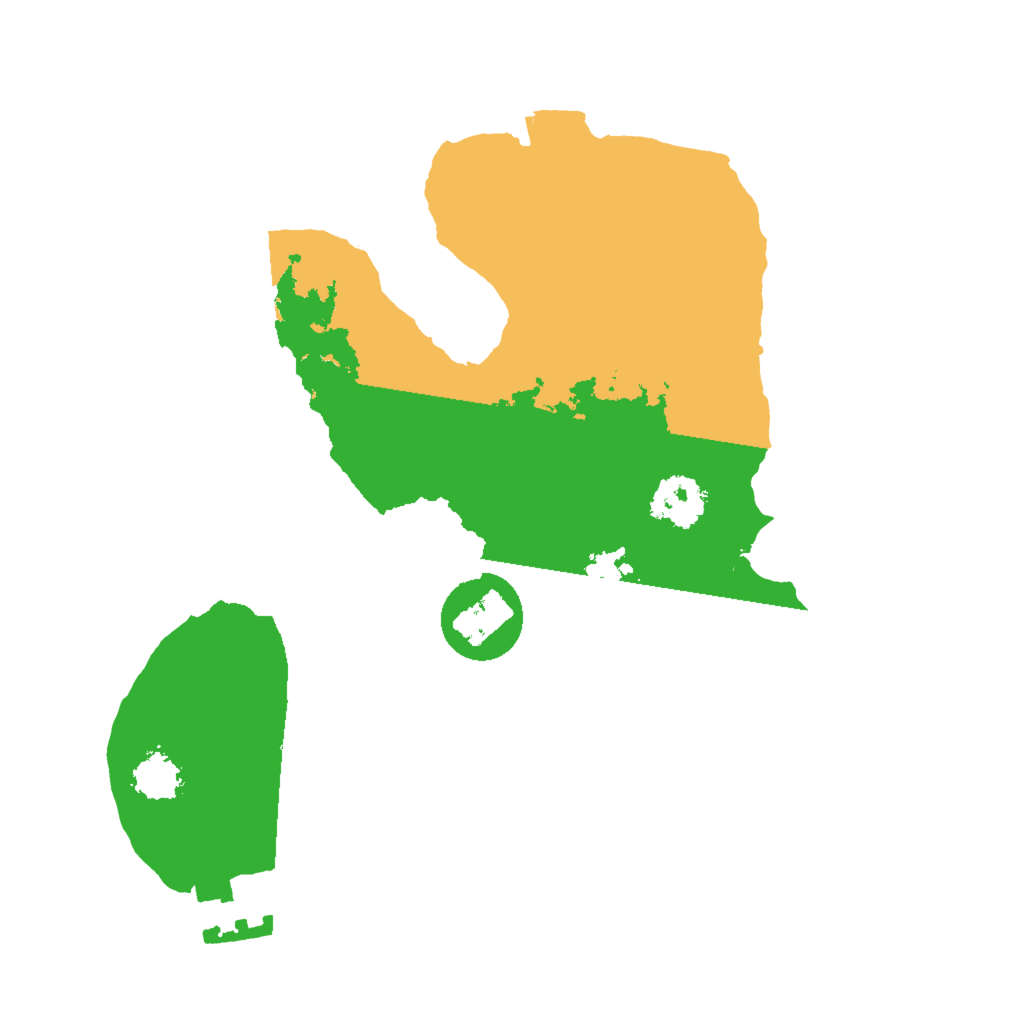 Biome Rust Map: Procedural Map, Size: 2000, Seed: 1993361620