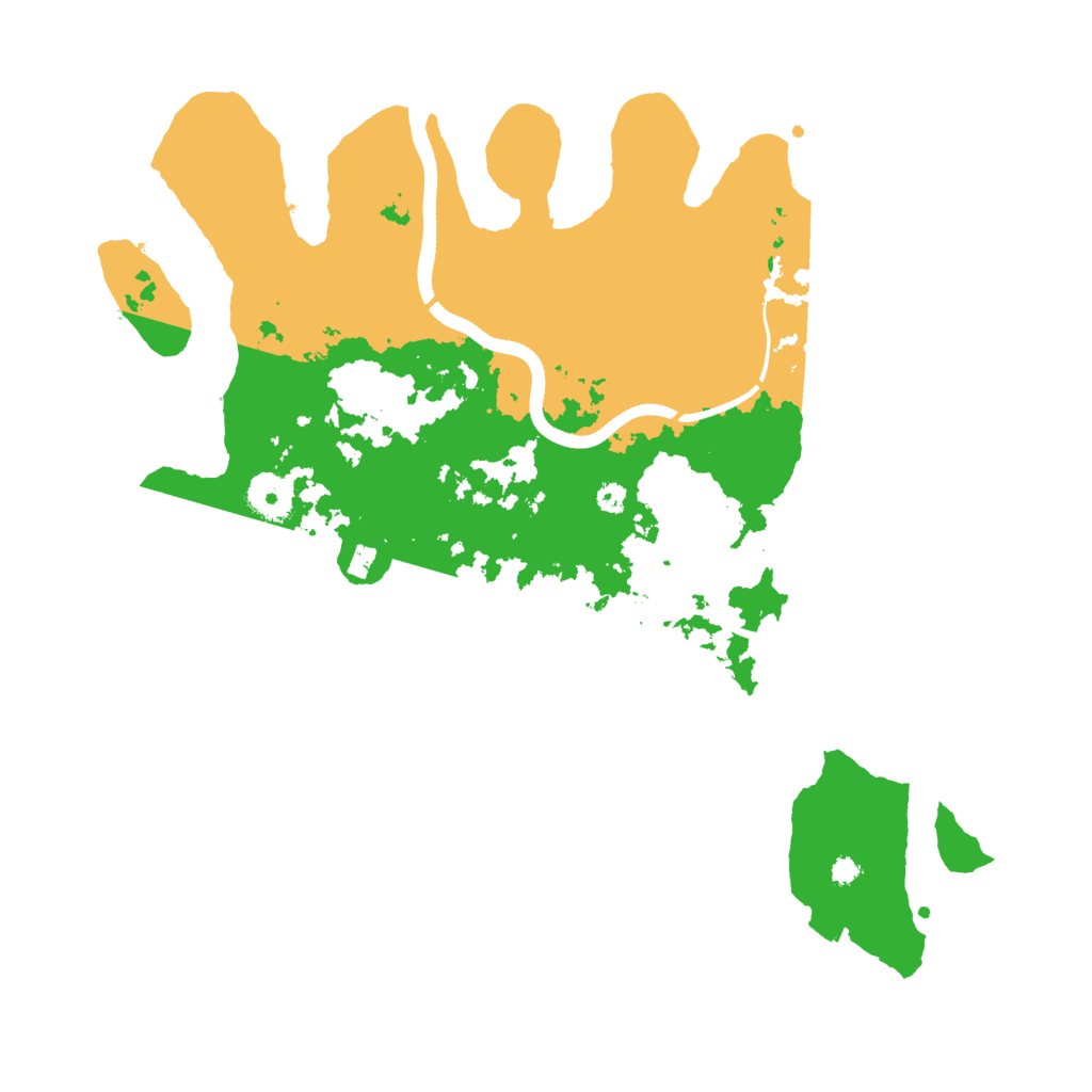 Biome Rust Map: Procedural Map, Size: 3650, Seed: 187978433