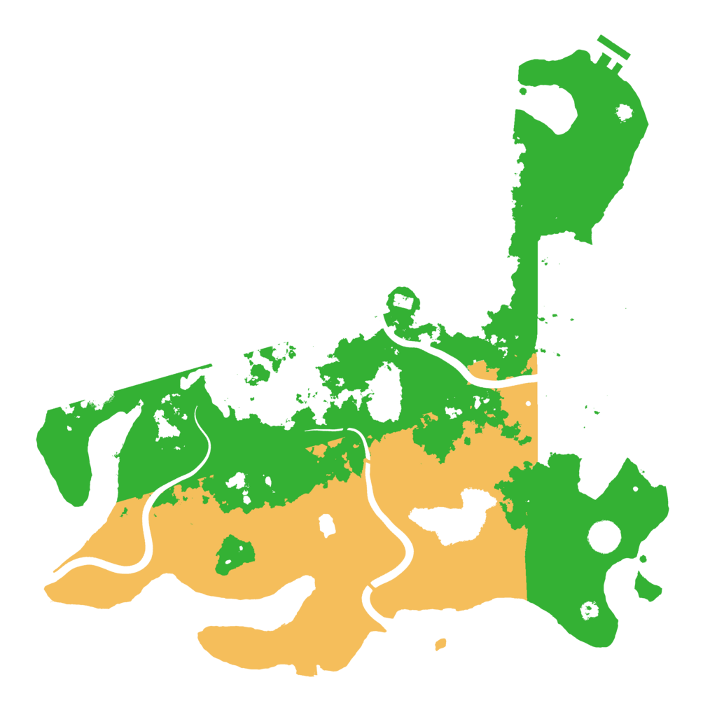 Biome Rust Map: Procedural Map, Size: 4000, Seed: 1972181705