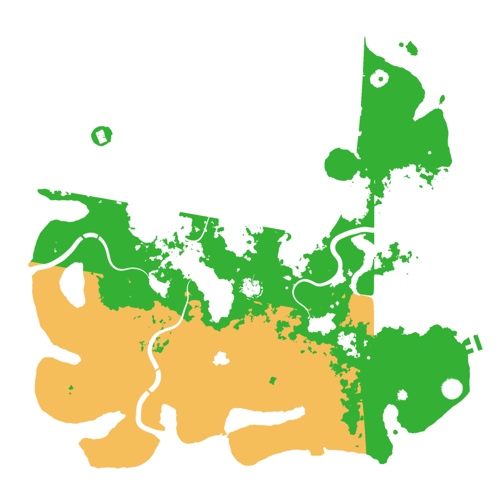 Biome Rust Map: Procedural Map, Size: 4250, Seed: 156948998