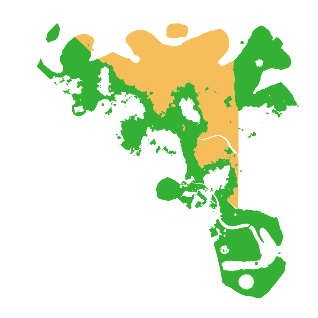 Biome Rust Map: Procedural Map, Size: 3750, Seed: 844495414