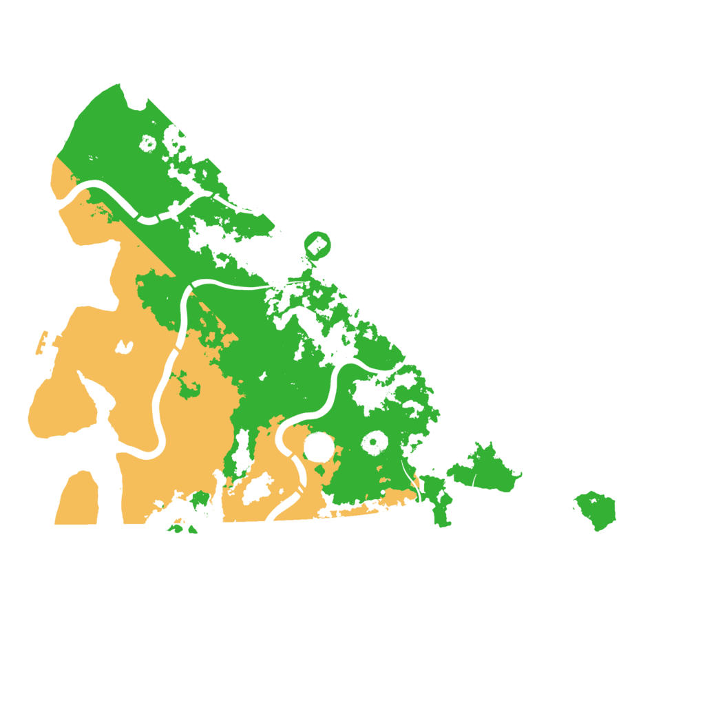 Biome Rust Map: Procedural Map, Size: 4250, Seed: 868903802