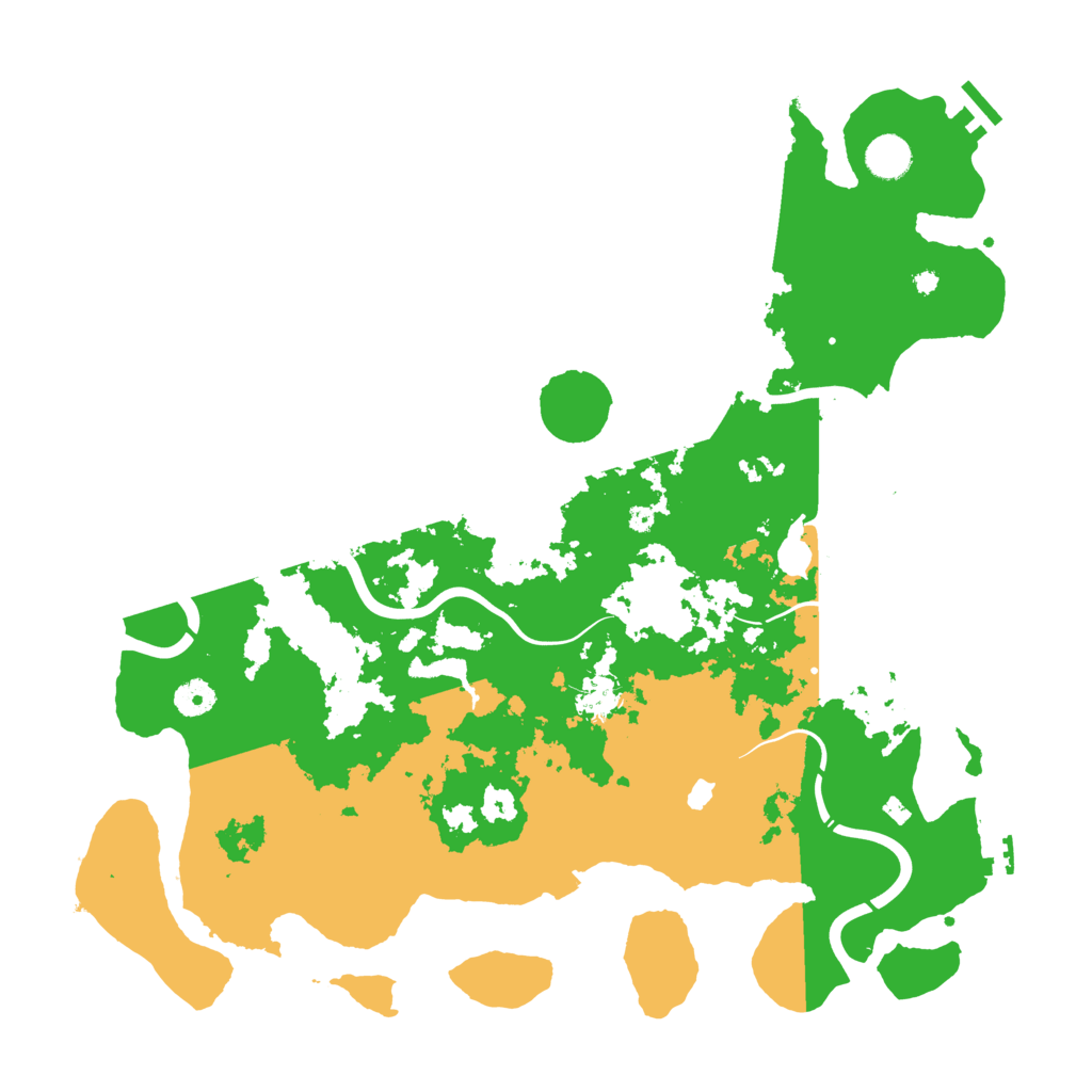 Biome Rust Map: Procedural Map, Size: 4250, Seed: 1282684233