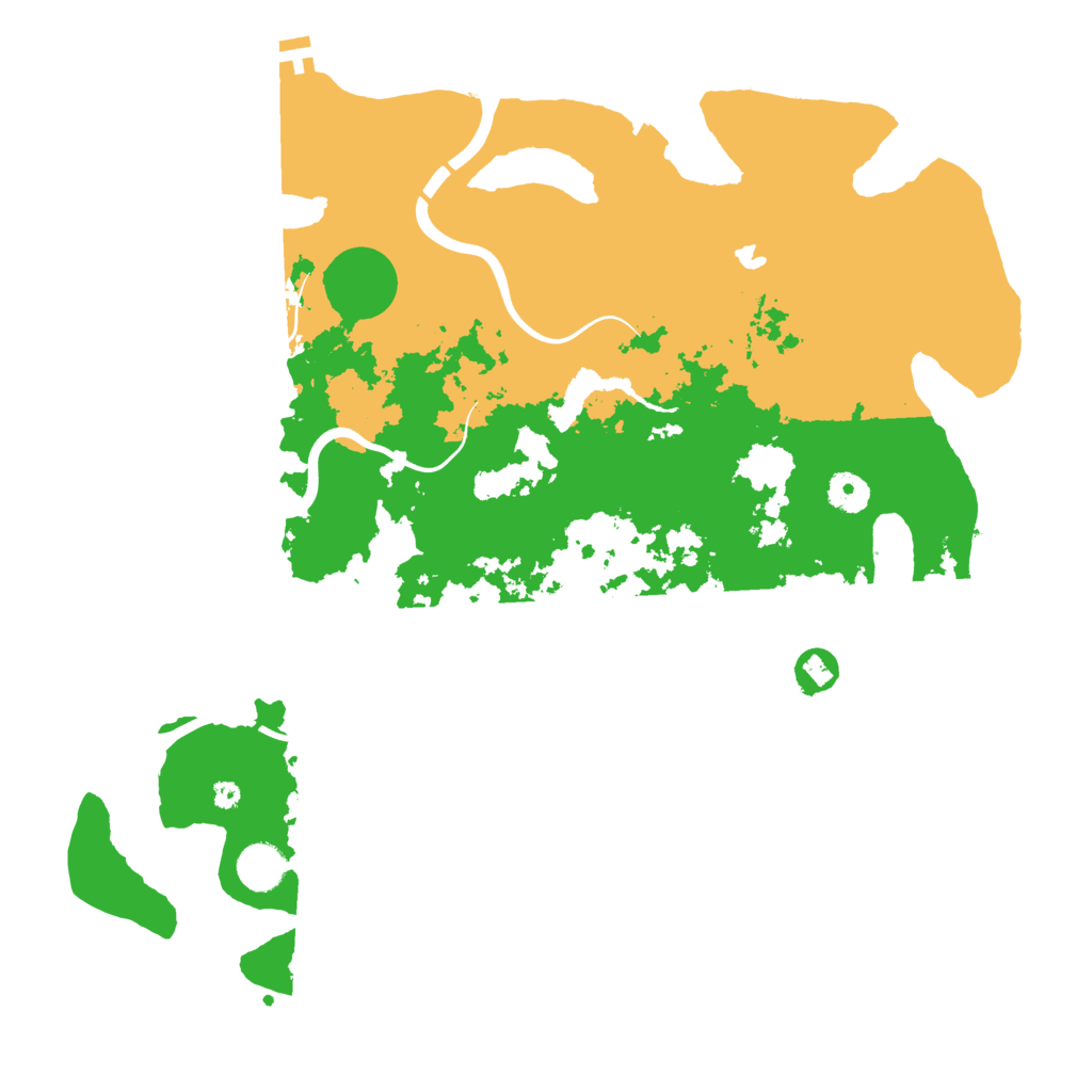 Biome Rust Map: Procedural Map, Size: 4000, Seed: 1230186414