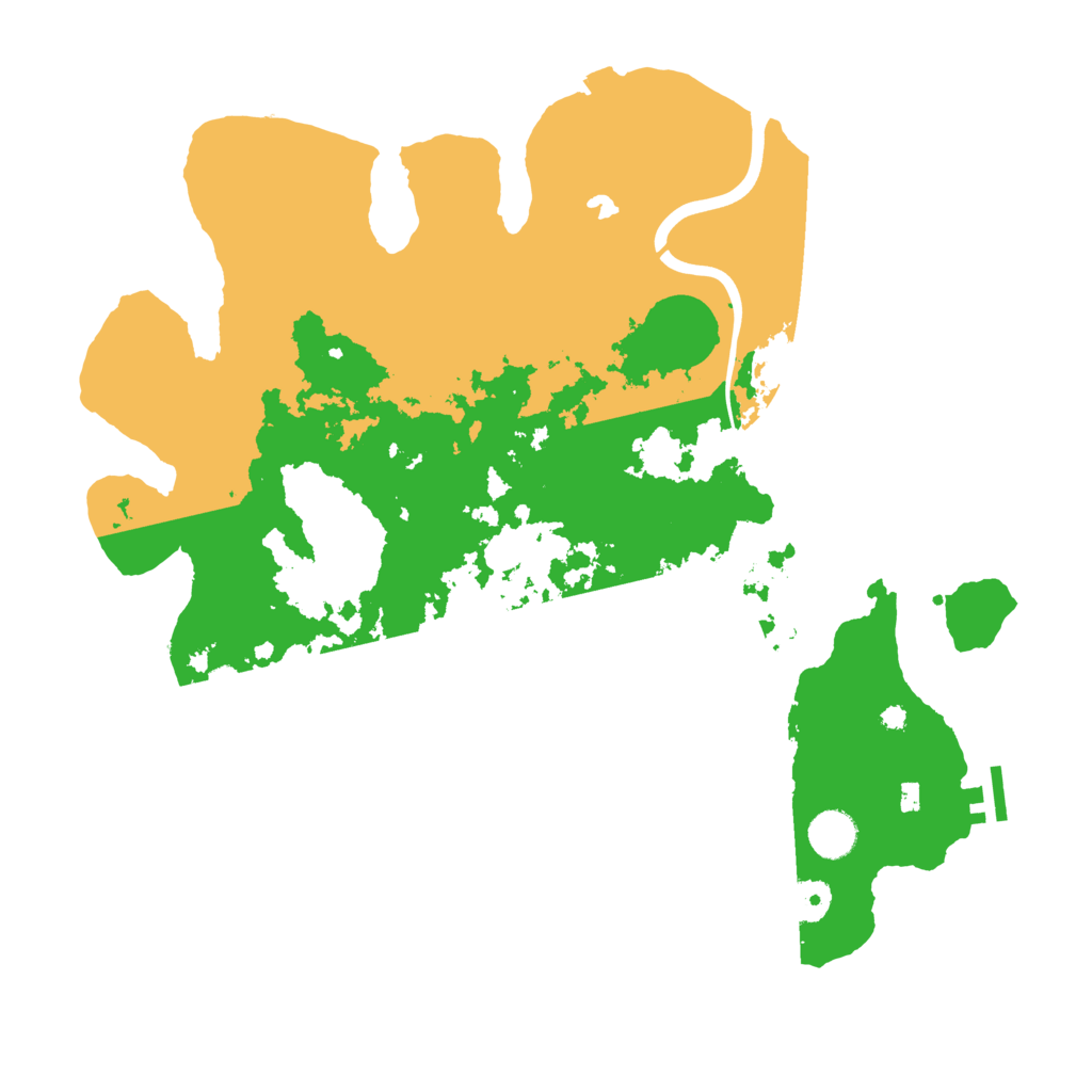 Biome Rust Map: Procedural Map, Size: 4000, Seed: 1502561459