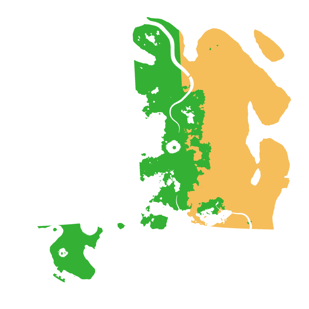 Biome Rust Map: Procedural Map, Size: 3500, Seed: 1470681420