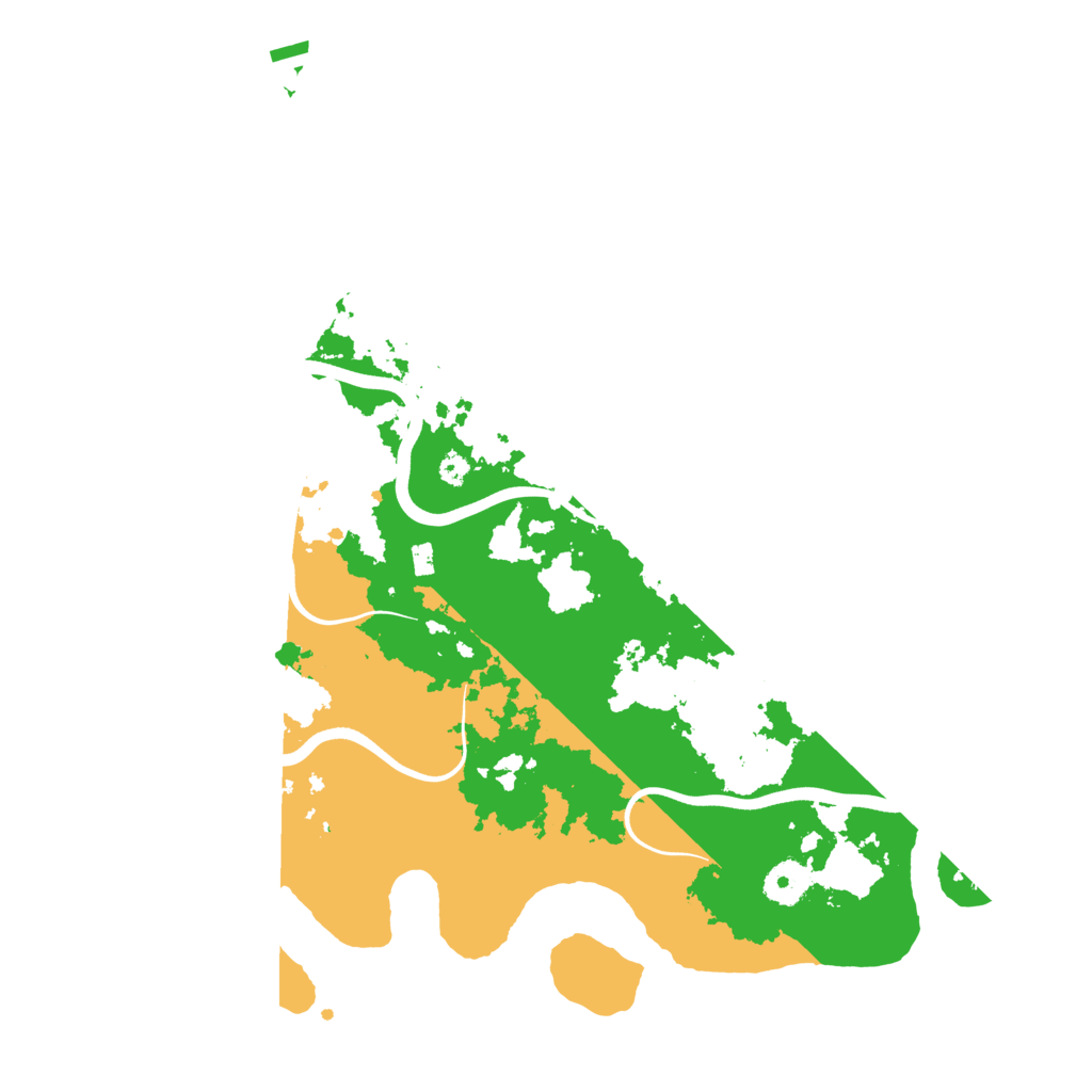 Biome Rust Map: Procedural Map, Size: 3700, Seed: 998150