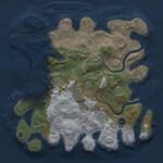 Thumbnail Rust Map: Procedural Map, Size: 3500, Seed: 1566556128, 13 Monuments