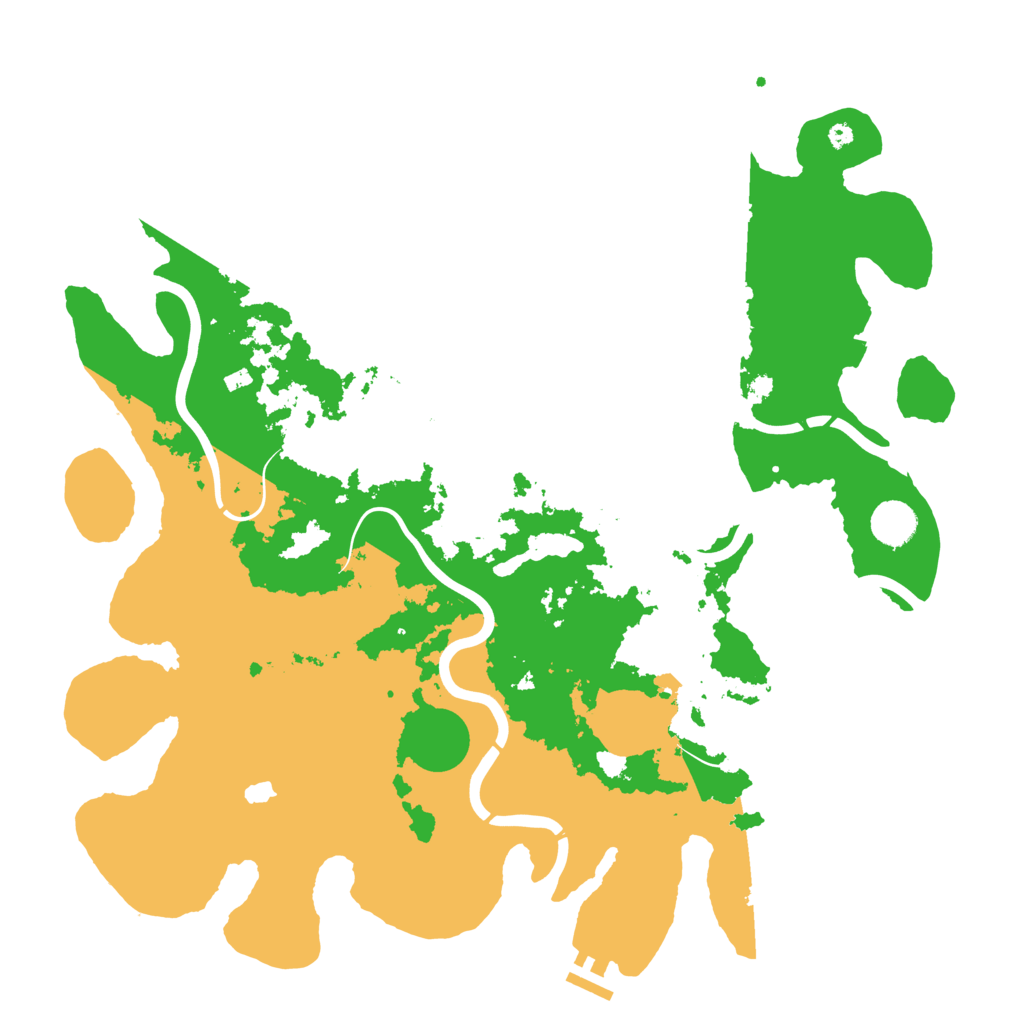 Biome Rust Map: Procedural Map, Size: 4250, Seed: 173