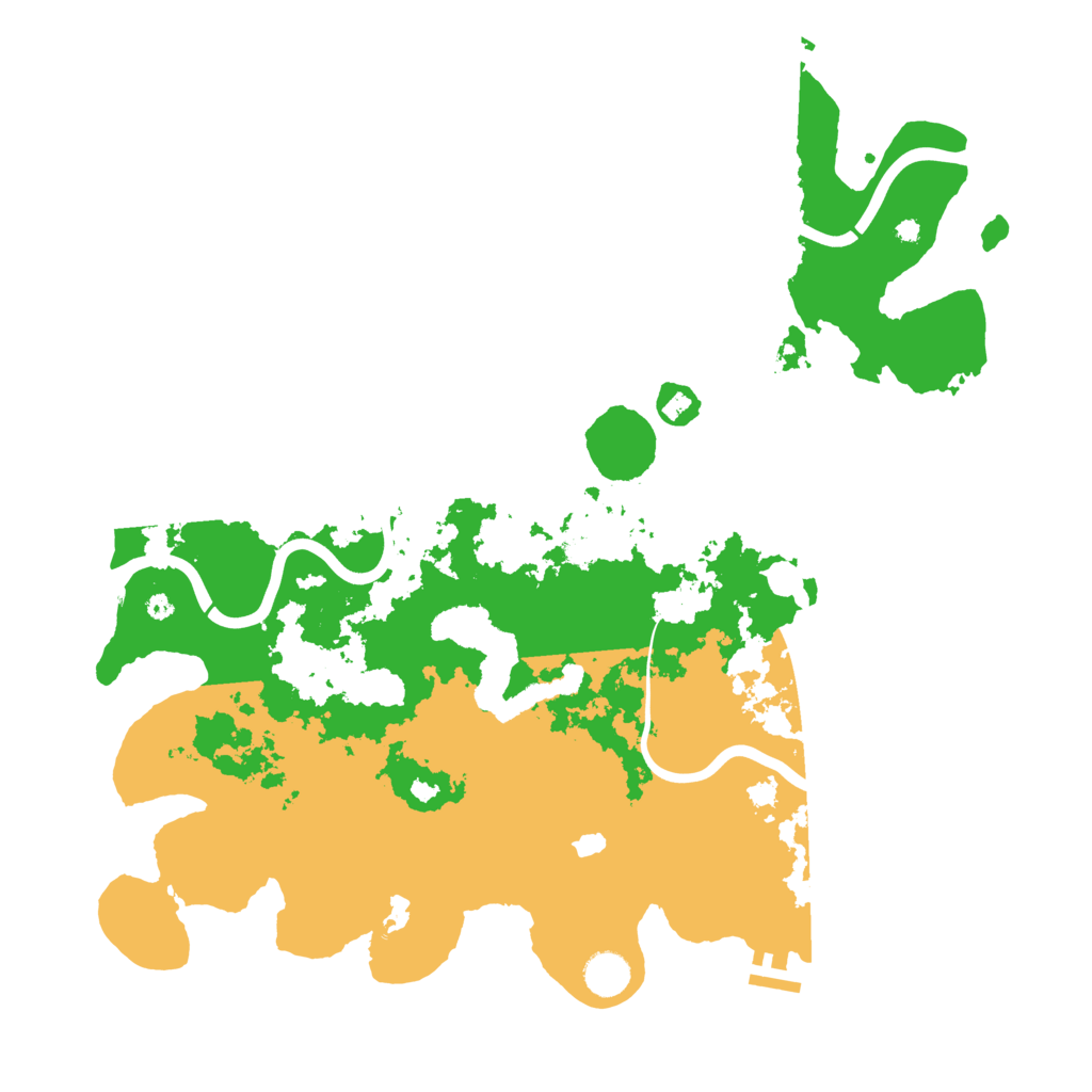 Biome Rust Map: Procedural Map, Size: 4250, Seed: 1825191805