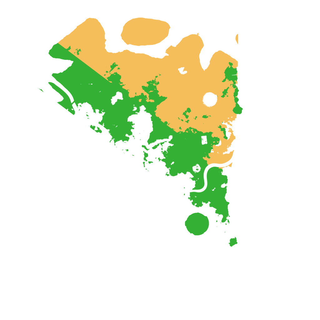 Biome Rust Map: Procedural Map, Size: 4000, Seed: 990344