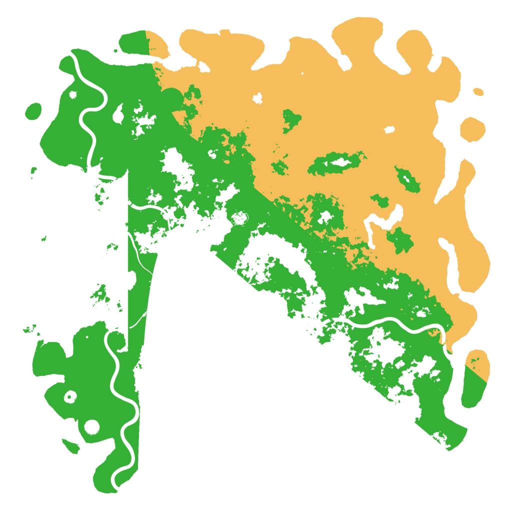 Biome Rust Map: Procedural Map, Size: 6000, Seed: 643789190