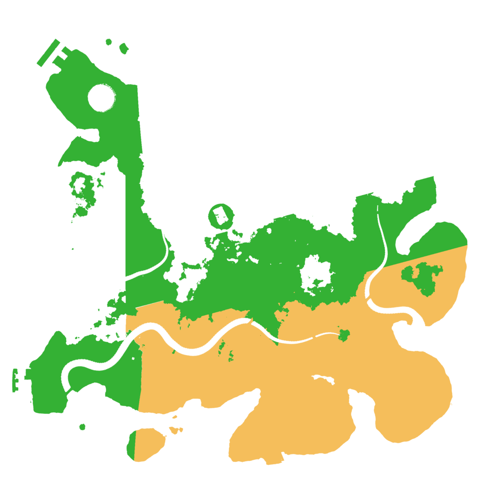 Biome Rust Map: Procedural Map, Size: 3250, Seed: 1603538142
