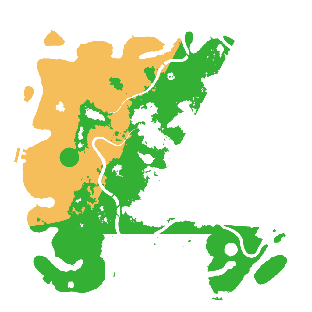 Biome Rust Map: Procedural Map, Size: 4250, Seed: 31488
