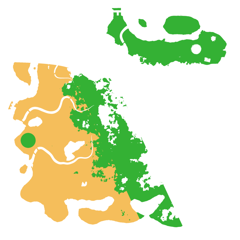 Biome Rust Map: Procedural Map, Size: 4250, Seed: 2139052745