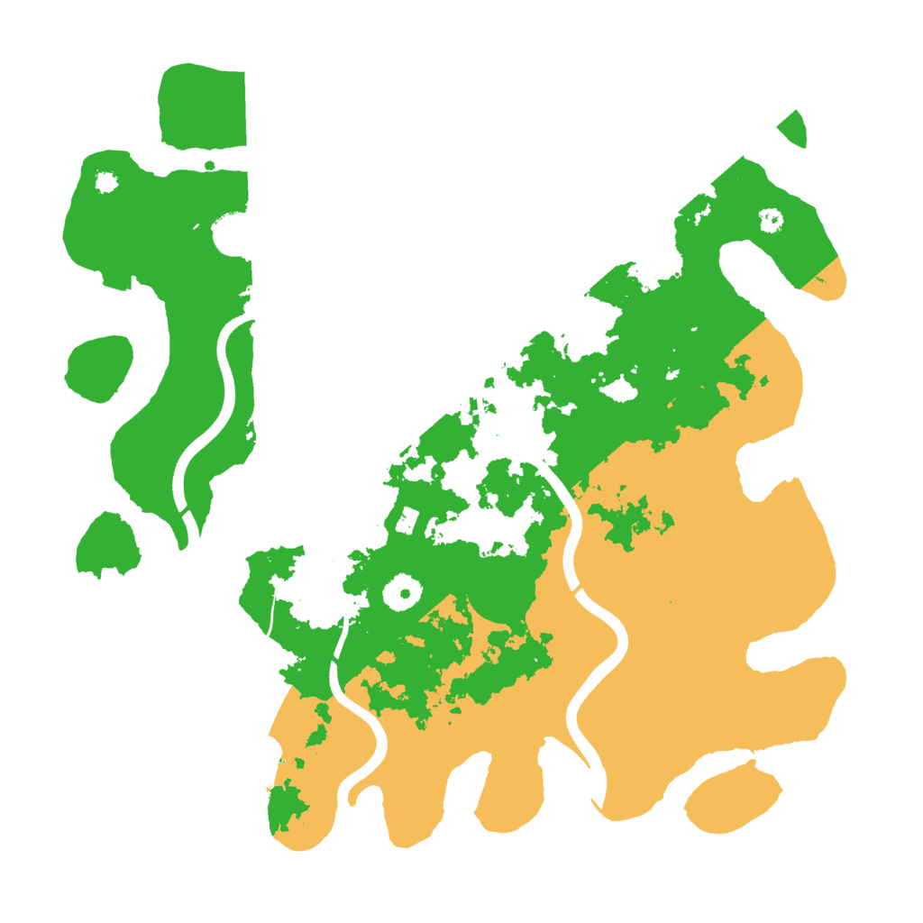 Biome Rust Map: Procedural Map, Size: 3750, Seed: 1985397002