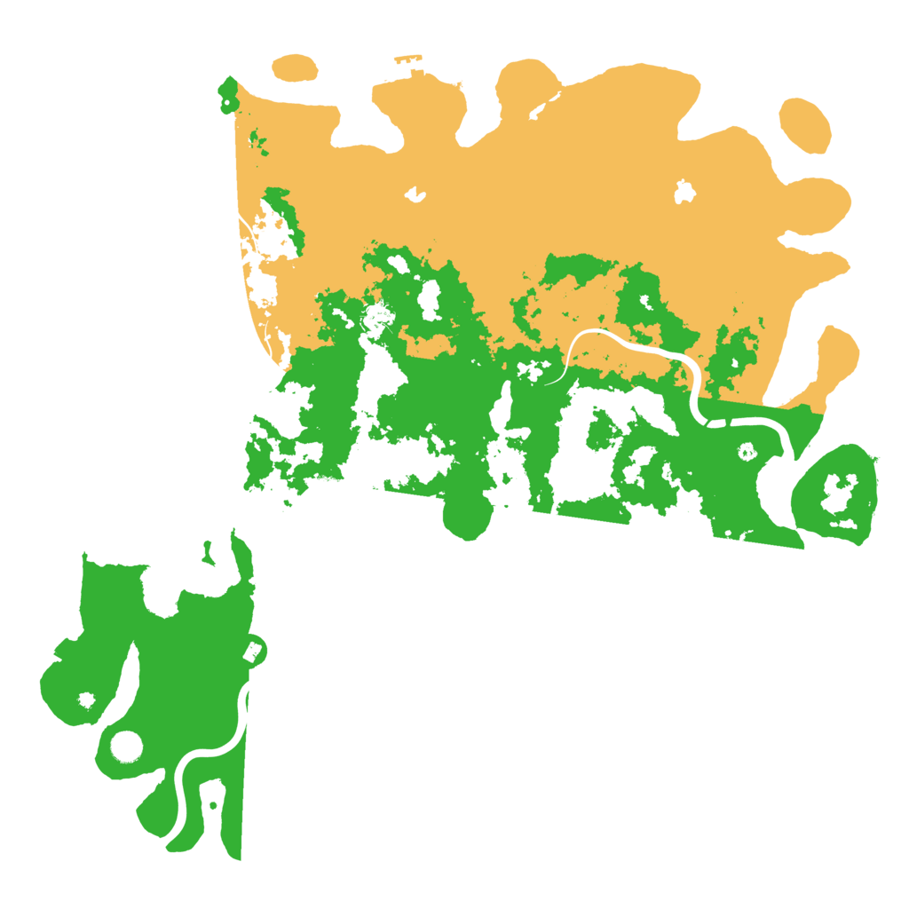 Biome Rust Map: Procedural Map, Size: 5000, Seed: 349024730