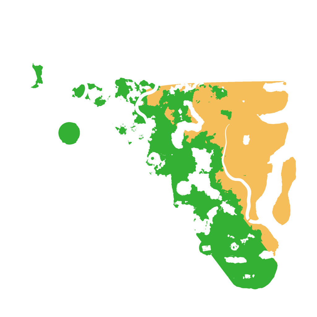 Biome Rust Map: Procedural Map, Size: 4000, Seed: 990345