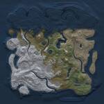 Thumbnail Rust Map: Procedural Map, Size: 4000, Seed: 990345, 14 Monuments