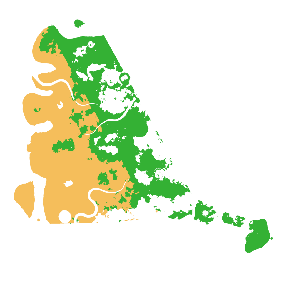 Biome Rust Map: Procedural Map, Size: 4500, Seed: 807957892