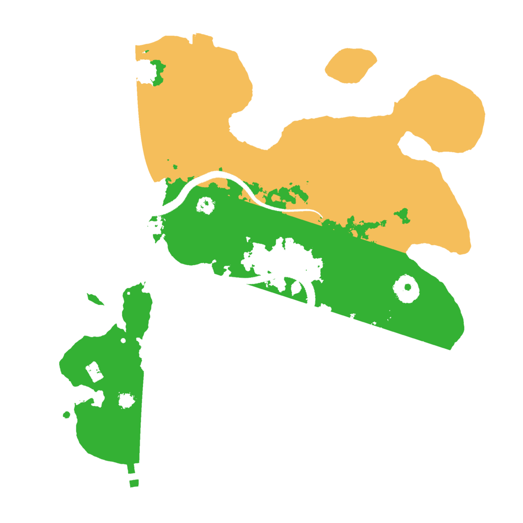 Biome Rust Map: Procedural Map, Size: 3000, Seed: 22164