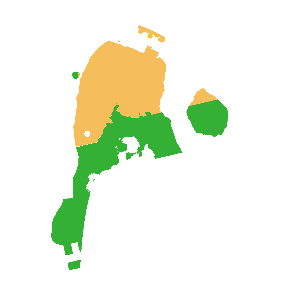 Biome Rust Map: Procedural Map, Size: 1500, Seed: 925212269