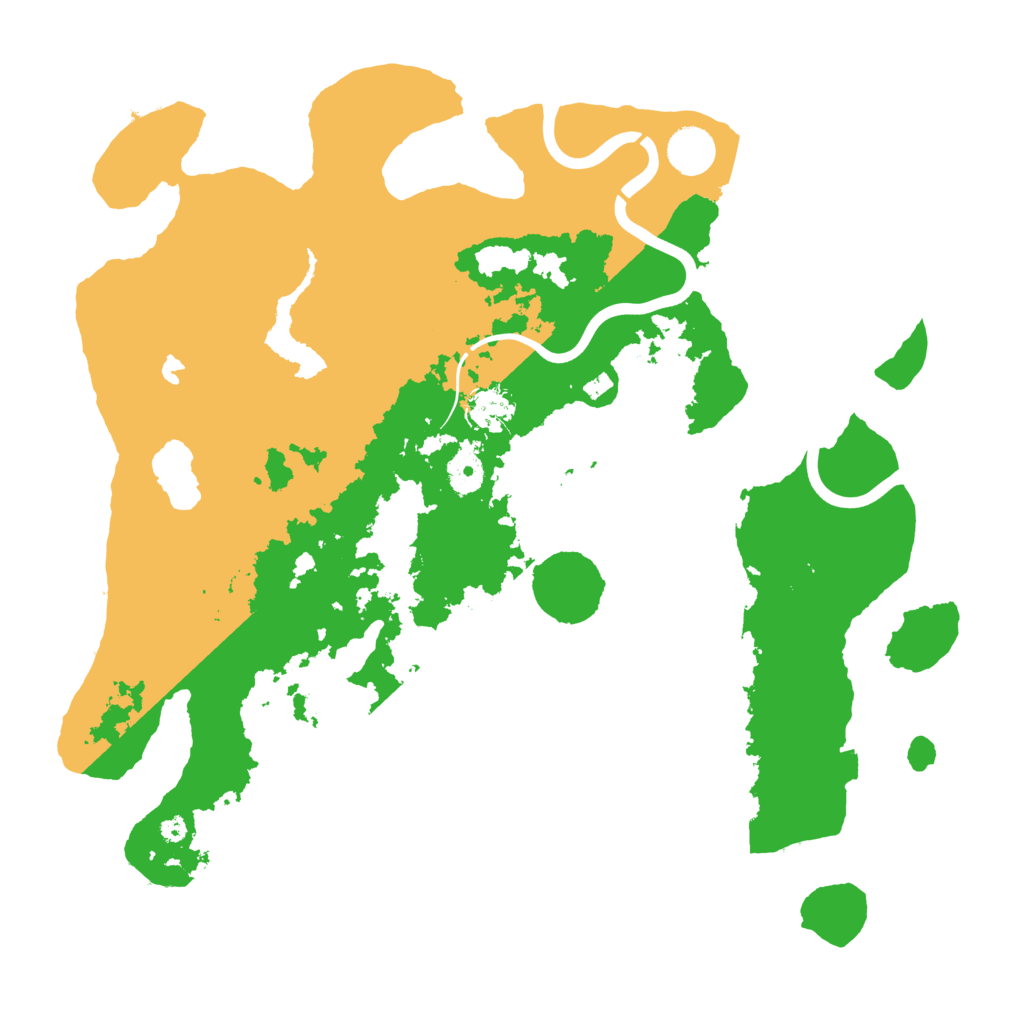 Biome Rust Map: Procedural Map, Size: 4000, Seed: 450185993