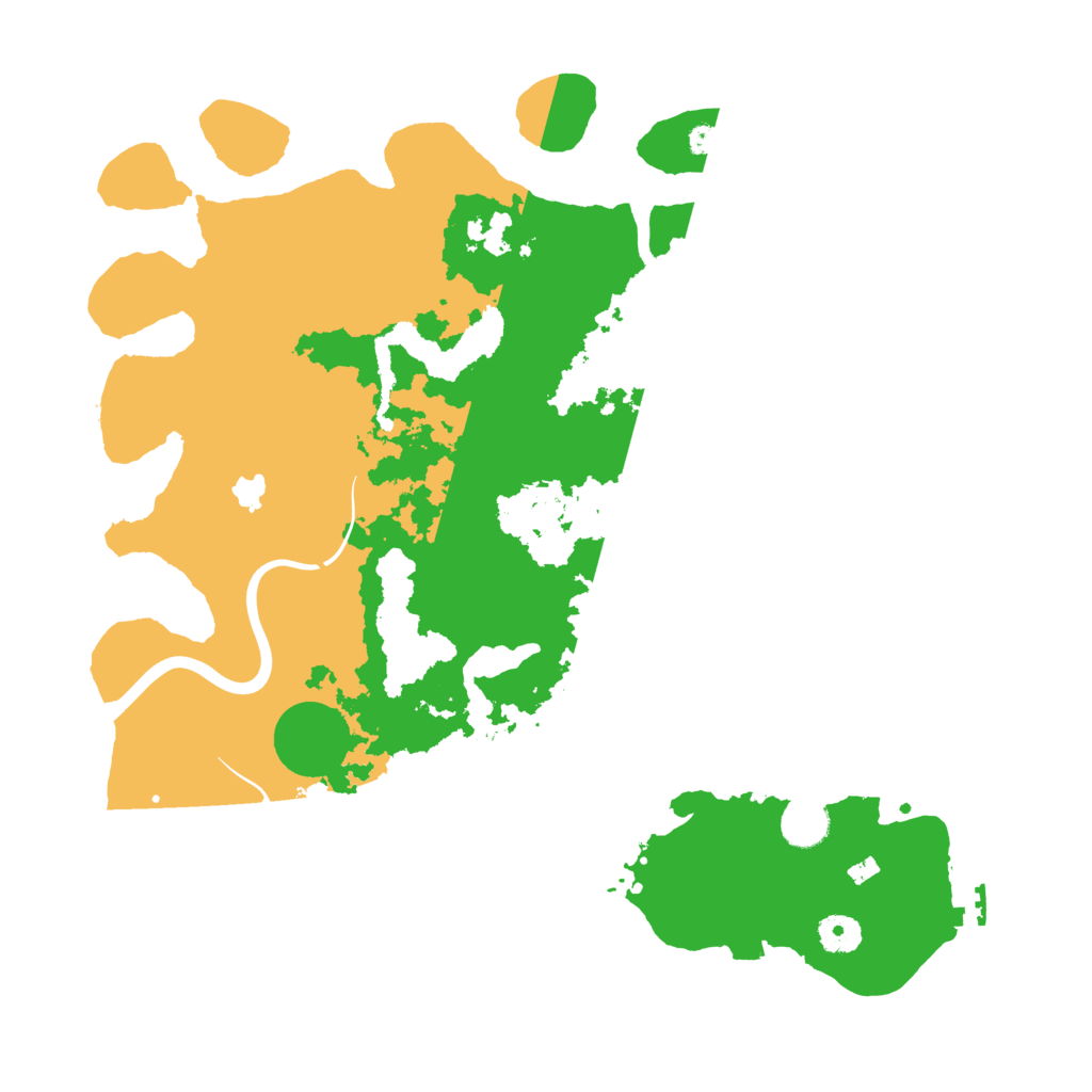 Biome Rust Map: Procedural Map, Size: 4000, Seed: 67400