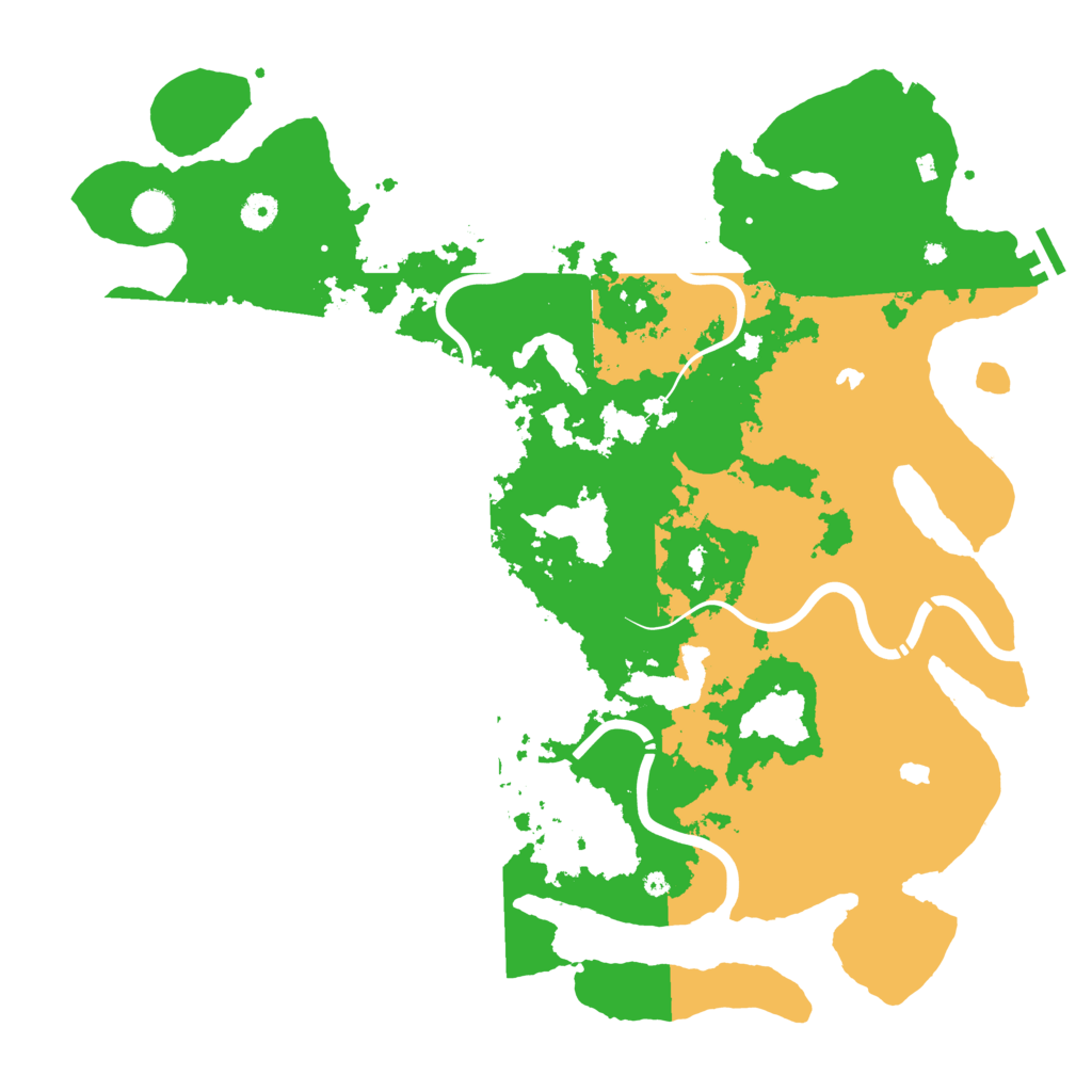 Biome Rust Map: Procedural Map, Size: 4500, Seed: 224