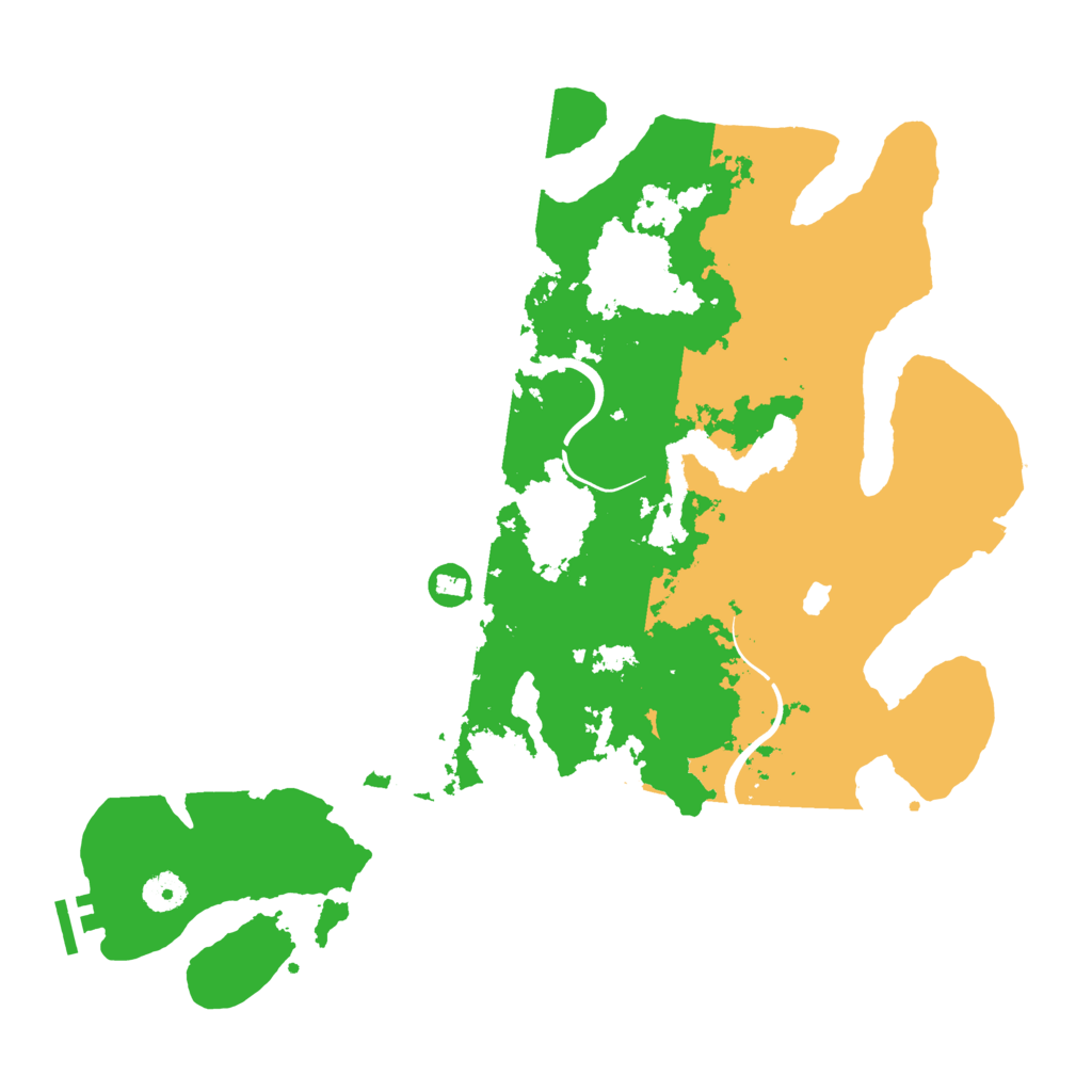 Biome Rust Map: Procedural Map, Size: 4000, Seed: 512312315