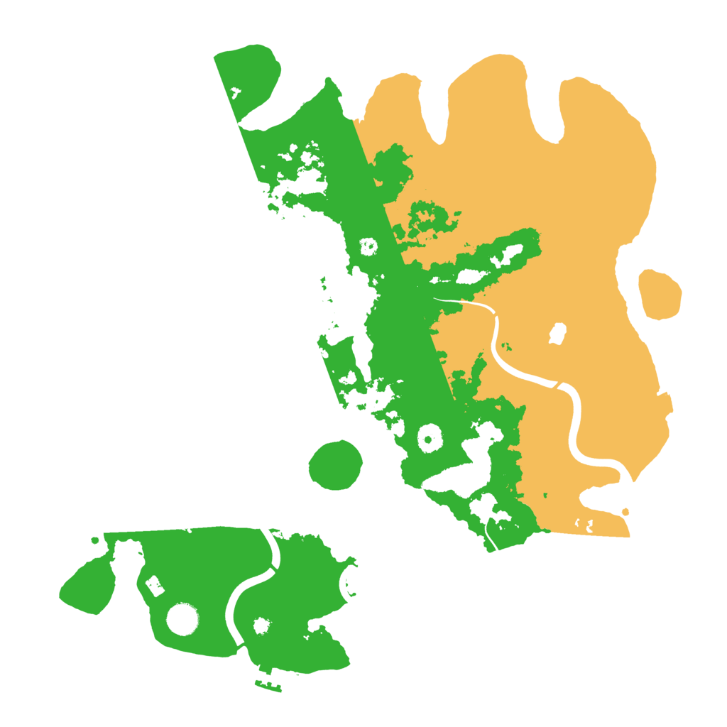 Biome Rust Map: Procedural Map, Size: 4000, Seed: 37090088