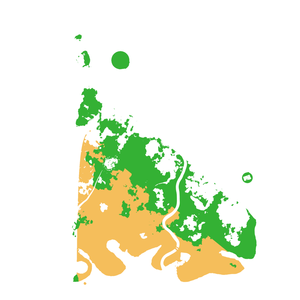 Biome Rust Map: Procedural Map, Size: 4500, Seed: 1116519905