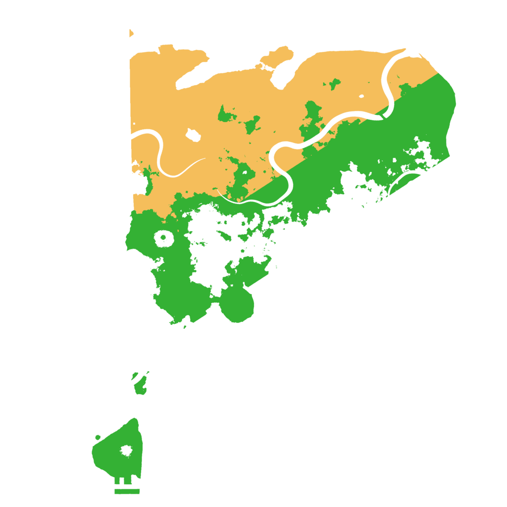 Biome Rust Map: Procedural Map, Size: 4050, Seed: 370948894