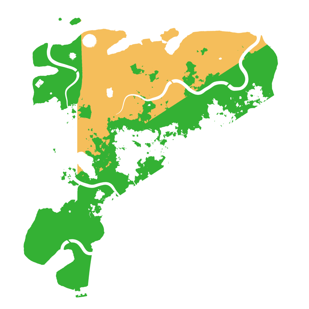 Biome Rust Map: Procedural Map, Size: 4050, Seed: 370948894