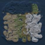 Thumbnail Rust Map: Procedural Map, Size: 4500, Seed: 837909152, 16 Monuments