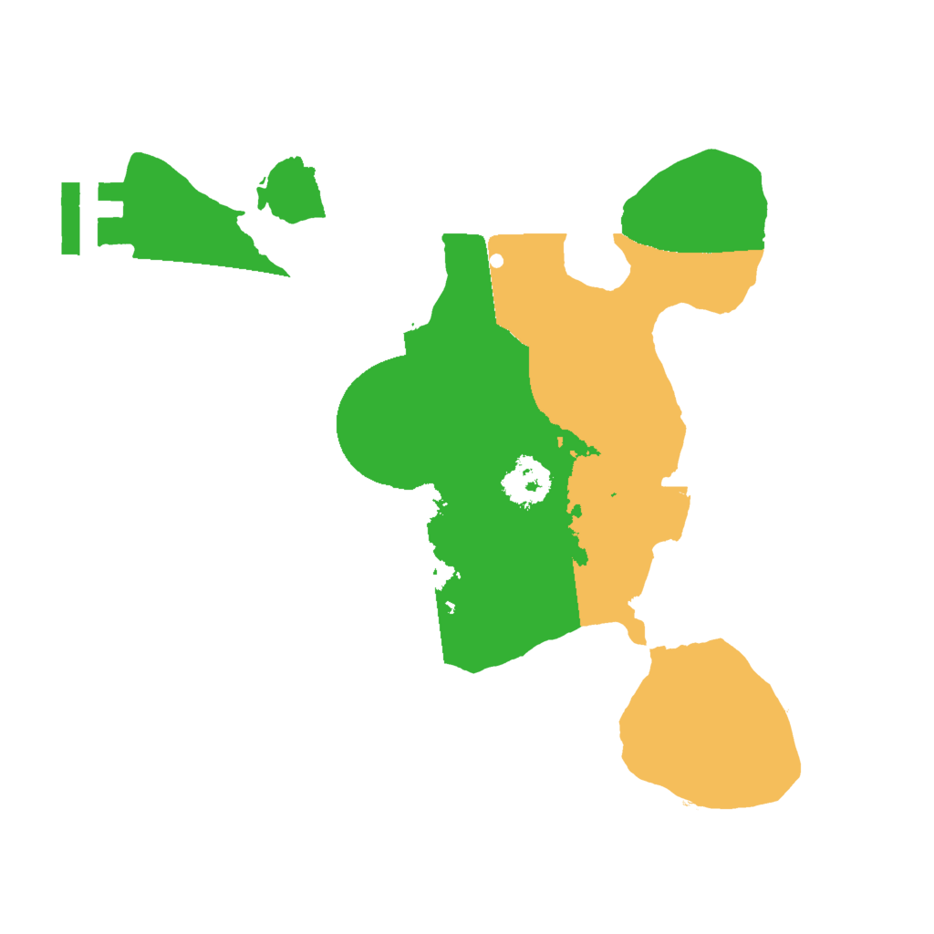 Biome Rust Map: Procedural Map, Size: 2000, Seed: 616570169