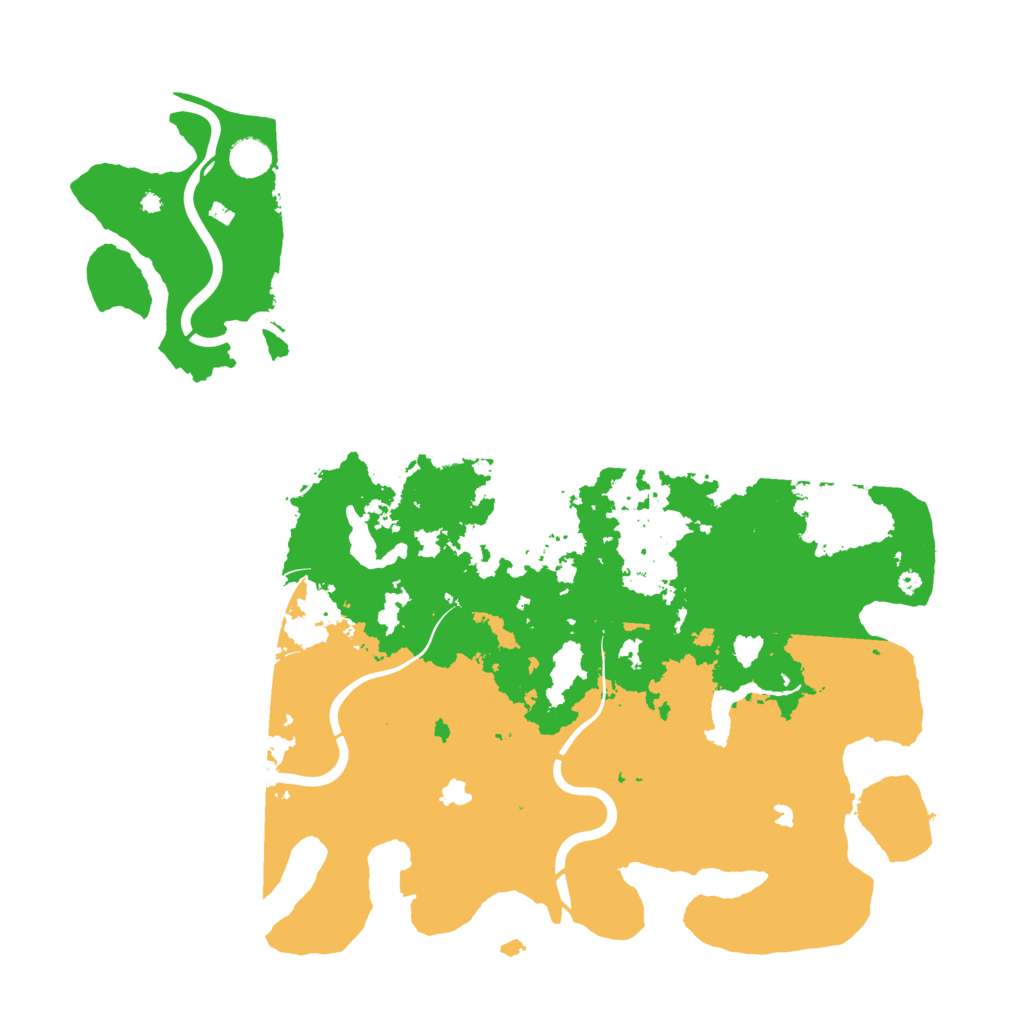 Biome Rust Map: Procedural Map, Size: 4500, Seed: 2124952641