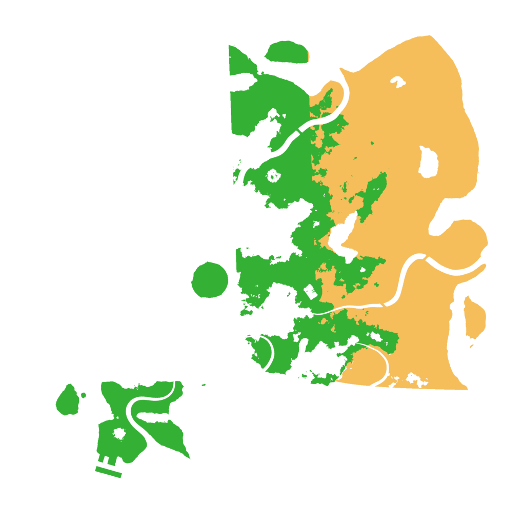 Biome Rust Map: Procedural Map, Size: 4000, Seed: 658716323