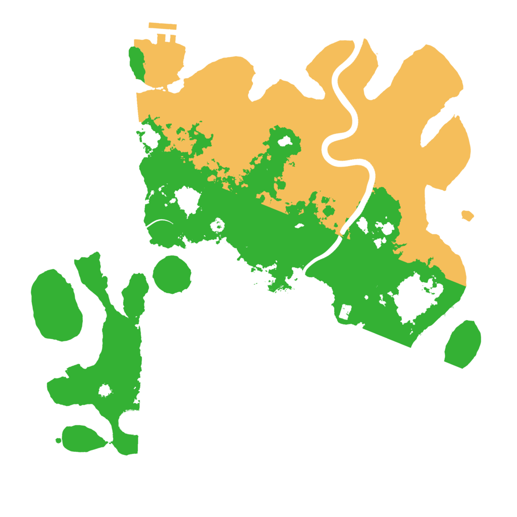 Biome Rust Map: Procedural Map, Size: 3750, Seed: 1365627384