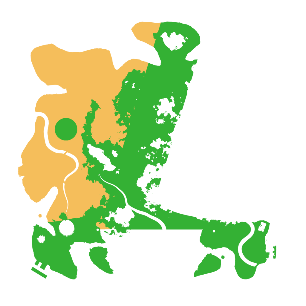 Biome Rust Map: Procedural Map, Size: 3600, Seed: 328